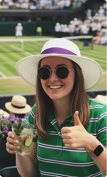 Fans enjoying a match day experience