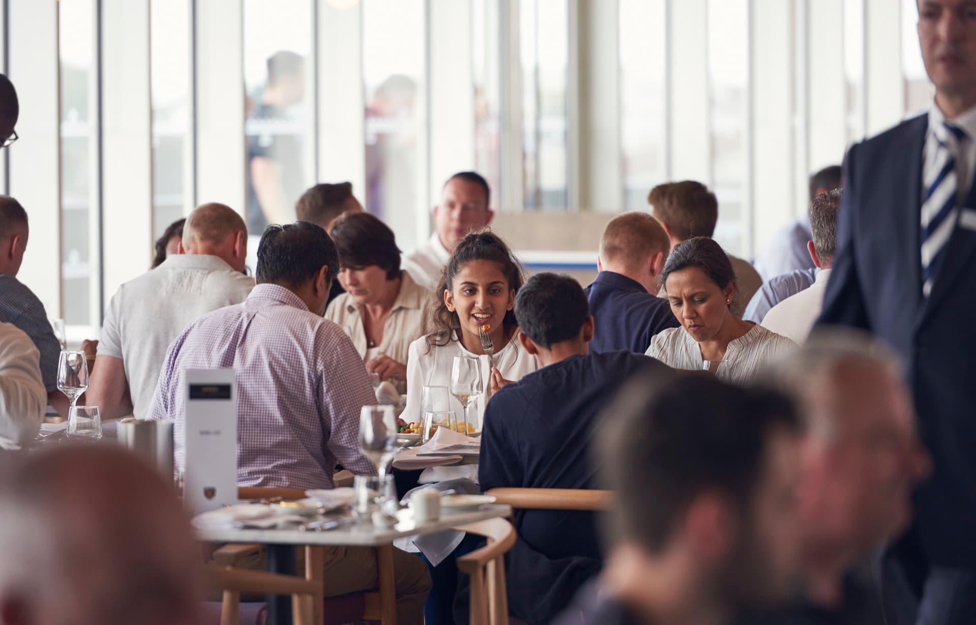 The Academy Bar hospitality lounge at London Stadium